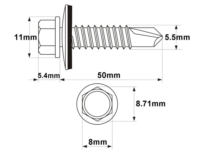 s-27072-hexagon-head-self-fixing-tek-screw-size-m5-5-x-50mm-din